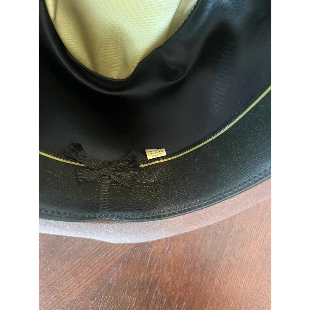 Country Gentleman Fedora Mens Medium Brown Excellent Dynafelt Wool Vintage Hat